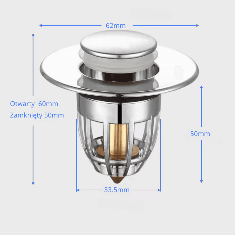 BALSA - Uniwersalny korek umywalkowy