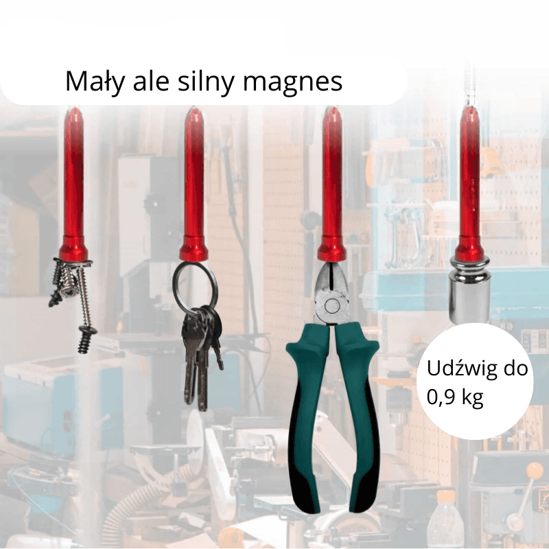 MAG-FP - Chwytak magnetyczny z pazurem i diodą led.