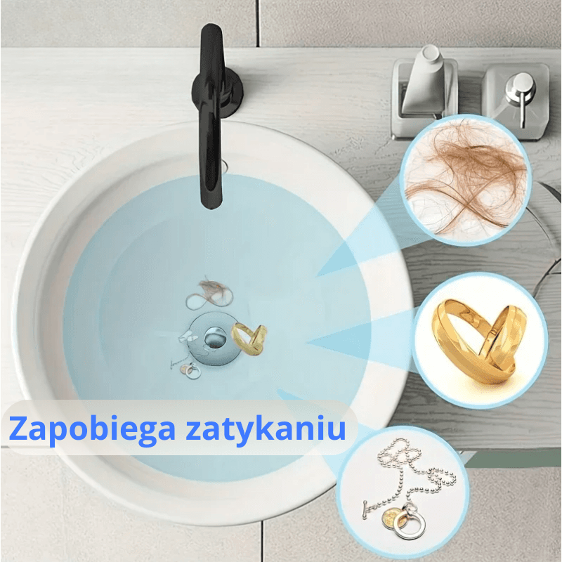 BALSA - Uniwersalny korek umywalkowy