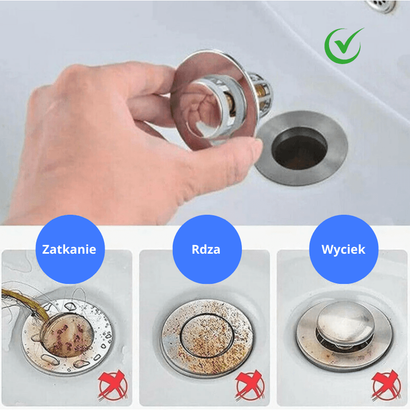 BALSA - Uniwersalny korek umywalkowy