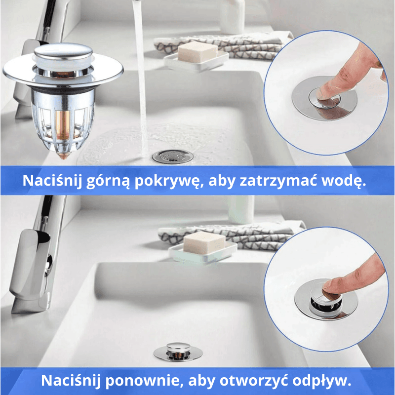 BALSA - Uniwersalny korek umywalkowy